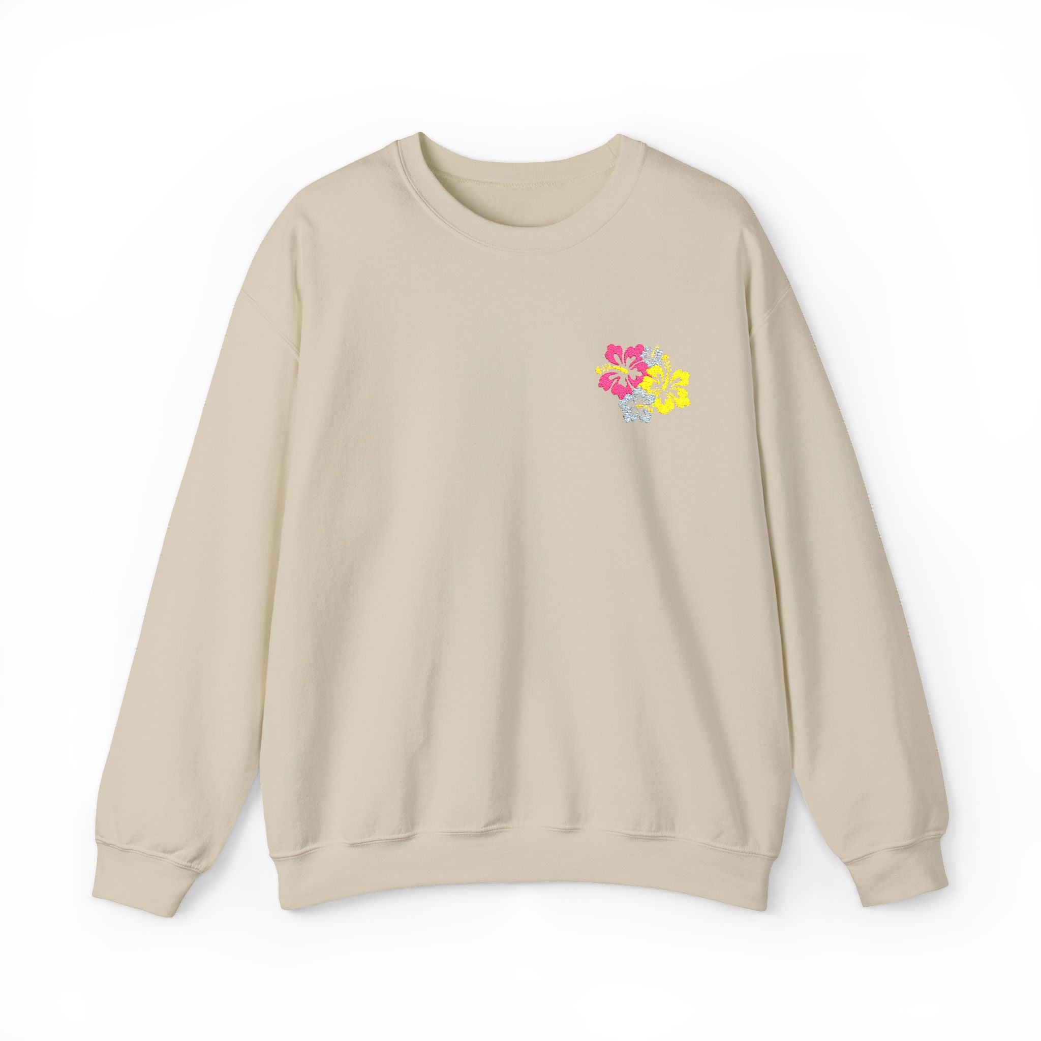 Tropical Hibiscus Crewneck
