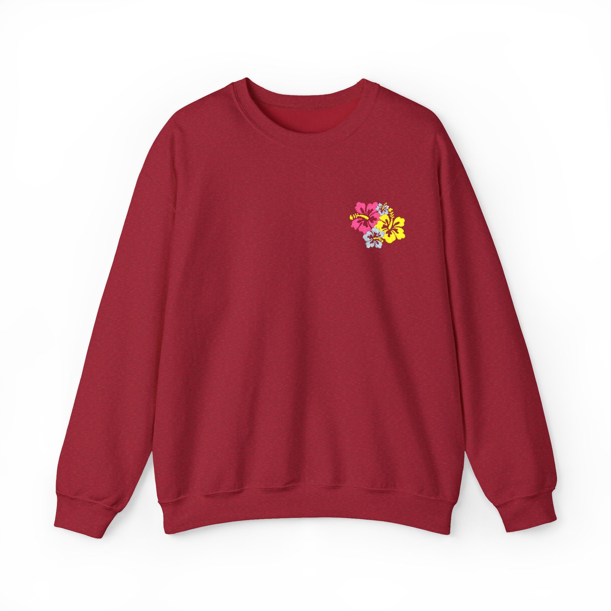 Tropical Hibiscus Crewneck