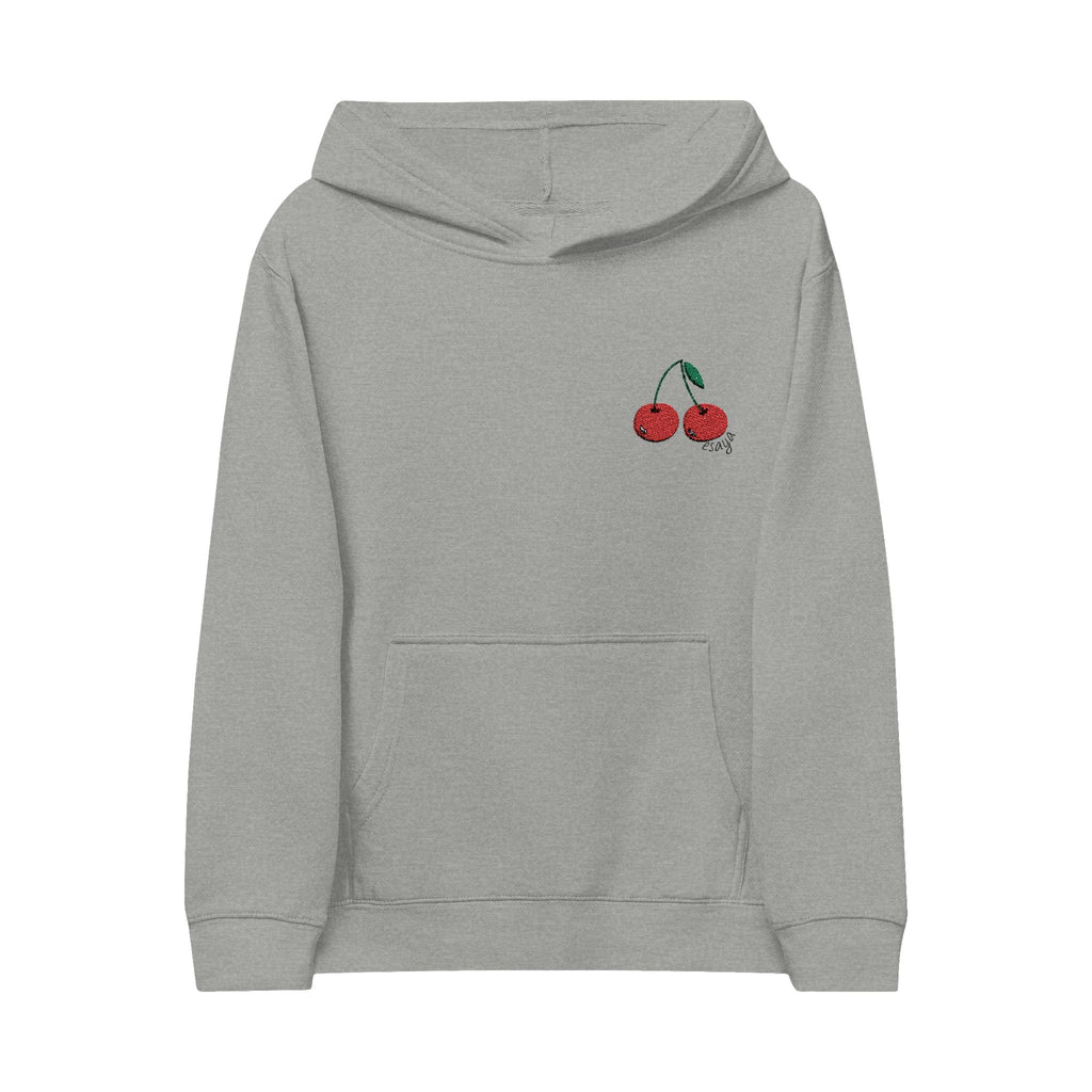 Cherry Baby Embroidered Hoodie